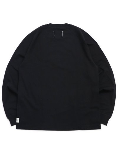 画像2: 【送料無料】REIGNING CHAMP MIDWEIGHT JERSEY STANDARD L/S-BLACK