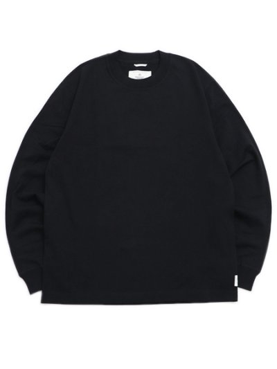 画像1: 【送料無料】REIGNING CHAMP MIDWEIGHT JERSEY STANDARD L/S-BLACK