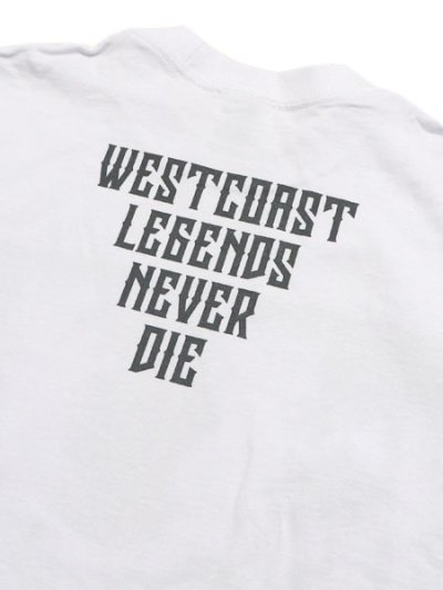 画像4: STREET WEAR SUPPLY WEST COAST LEGENDS NEVER DIE TEE