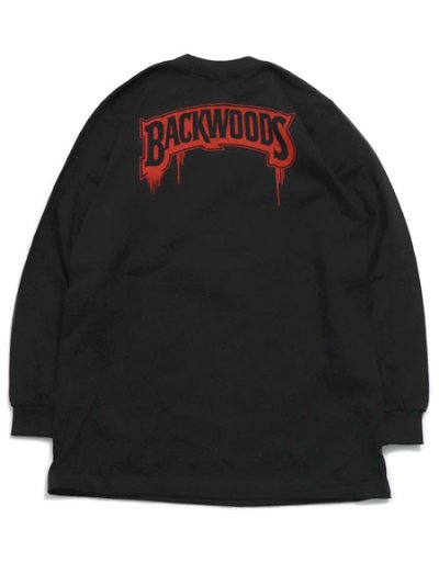 画像2: STREET WEAR SUPPLY BACKWOODS SMPSNS SPRAY L/S TEE