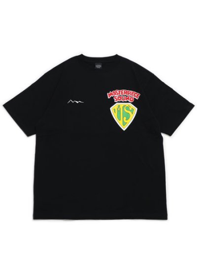 画像1: MANASTASH MASTERPIECE SOUND TEE BLACK