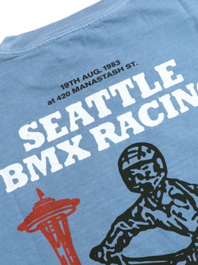 画像5: MANASTASH PUMICE TEE BMX BLUE