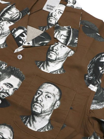 画像3: 【送料無料】Rap Attack LEGENDS PRODUCER HALF SLV SHIRT DK CHOCO