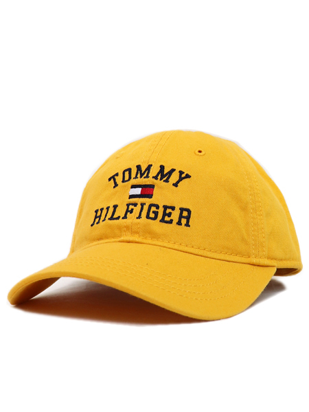 yellow tommy hilfiger hat