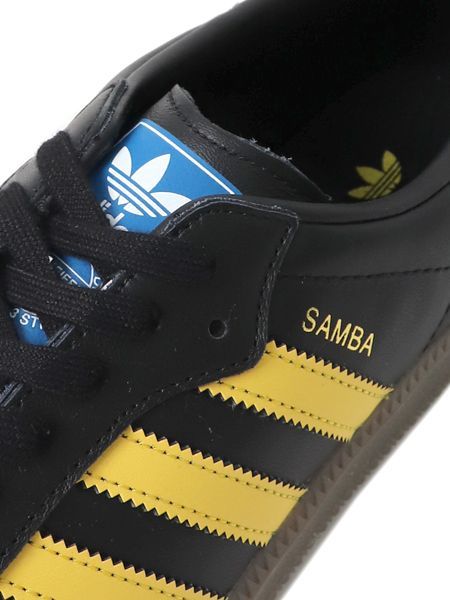 adidas samba og black yellow