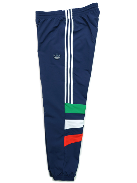 adidas track pants dark blue