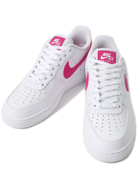 pink white nike air force