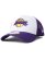 画像1: NEW ERA 9FORTY A-FRAME TRUCKER LAKERS WH/PU (1)