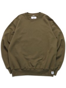 画像1: 【SALE】【送料無料】REIGNING CHAMP MIDWEIGHT TERRY RELAXED CREWNECKT-MOSS (1)