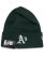 画像1: NEW ERA BASIC CUFF KNIT MLB TEAM LOGO ATHLETICS (1)