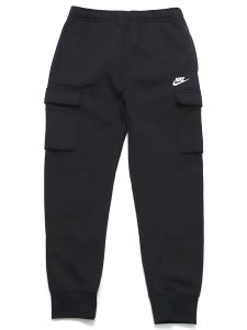 画像1: NIKE CLUB BB CARGO PANT-BLACK/WHITE (1)