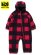 画像1: 【MEGA SALE】【KIDS】COLUMBIA SNOWTOP II BUNTING-MOUNTAIN RED CHECK (1)