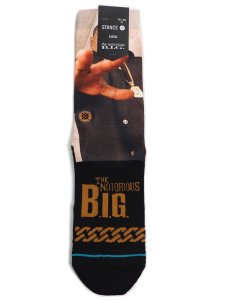 画像1: STANCE THE KING OF NY SOCKS BLACK (1)