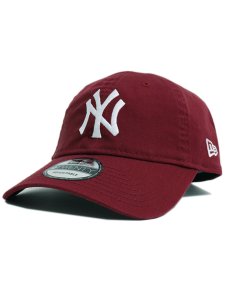 画像1: NEW ERA 9TWENTY CLOTH STRAP WASHED YANKEES CA/WH (1)