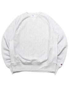 画像1: 【SALE】【送料無料】CHAMPION VINTAGE WASH RAGLAN CR SILVER GREY (1)