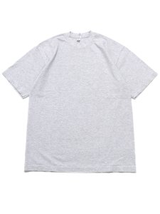 画像1: LOS ANGELES APPAREL 6.5oz GARMENT DYED CREW TEE-ASH (1)