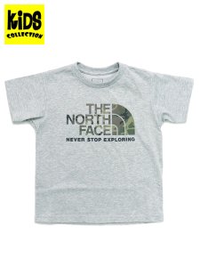 画像1: 【KIDS】THE NORTH FACE KIDS S/S CAMO LOGO TEE (1)