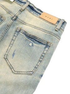 画像5: 【送料無料】mnml X165 PAISLEY STRETCH DENIM BLUE/BLACK (5)