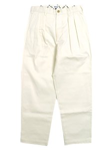 画像1: 【送料無料】SCHOTTTC TC DOUBLE PLEATED WIDE PANTS KINARI (1)