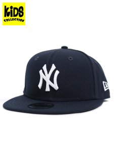 画像1: 【KIDS】NEW ERA CHILD 9FIFTY YANKEES NAVY/WHITE (1)