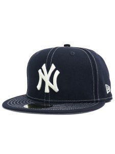 画像1: NEW ERA 59FIFTY WHITE STITCH YANKEES NAVY (1)