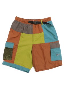 画像1: NIKE VOYAGE COLORBLOCK 7" SWIM SHORT-WARM MLT (1)