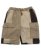 画像2: 【SALE】MR.REMAKE MAN REMAKE CARGO SHORTS BROWN ASSORT (2)