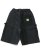 画像1: 【SALE】MR.REMAKE MAN REMAKE CARGO SHORTS BLACK ASSORT (1)