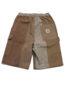 画像1: 【SALE】MR.REMAKE MAN REMAKE CARGO SHORTS BROWN ASSORT (1)