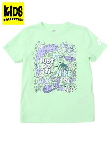 画像1: 【KIDS】NIKE KIDS DOODLEVISION TEE-VAPOR GREEN (1)