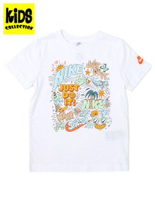 画像1: 【KIDS】NIKE KIDS DOODLEVISION TEE-WHITE (1)