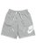 画像1: NIKE CLUB ALUMNI HBR FT SHORT-DK GREY HEATHER (1)