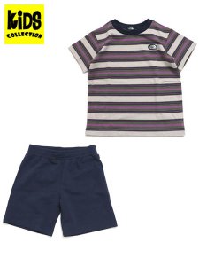 画像1: 【KIDS】THE NORTH FACE KIDS BORDER TENT TEE & SHORT (1)