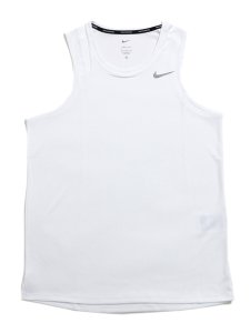 画像1: NIKE DF MILER TANK-WHITE/REFLECT SILVER (1)