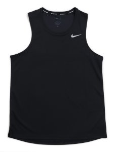 画像1: NIKE DF MILER TANK-BLACK/REFLECT SILVER (1)