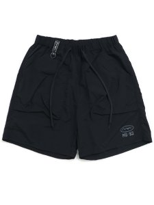 画像1: MANASTASH PARK SHORTS BLACK (1)