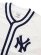 画像3: 【送料無料】FANATICS SMU COTTON BASEBALL SHIRT NY WHITE/NAVY (3)