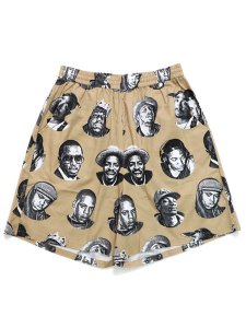 画像1: Rap Attack LEGENDS RAPPER SHORTS SAND (1)