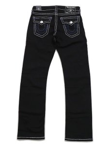 画像1: 【送料無料】TRUE RELIGION RICKY SUPER T FLAP 2SB BLACK RINSE (1)