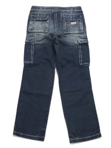 画像1: 【送料無料】TRUE RELIGION BIG T CARGO PANT DENIM EL ESTOR MED WASH (1)