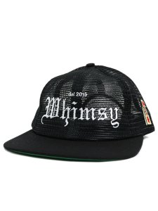 画像1: WHIMSY SOCKS NIGHT LOCKSMITH MESH CAP BLACK (1)