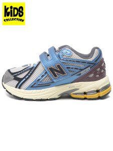 画像1: 【SALE】【KIDS】NEW BALANCE KIDS PV1906 RE WIDTH/W BLUE/WHITE (1)