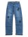 画像1: 【送料無料】ADVANCE LEVIS 505 CROSS LEATHER LT BLUE WASH (1)