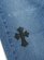 画像6: 【送料無料】ADVANCE LEVIS 505 CROSS LEATHER LT BLUE WASH (6)