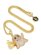 画像1: 【送料無料】KING ICE MONEY GHOST EMOJI 1.7" GOLD NECKLACE (1)