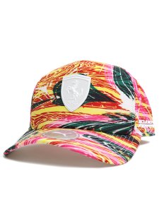 画像1: 【SALE】PUMA FERRARI GARAGE CREW SUMMER BB CAP-P.LILA (1)