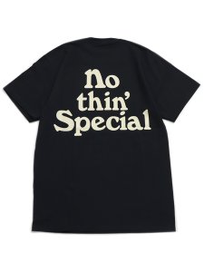 画像1: NOTHIN' SPECIAL LOGO TEE BLACK (1)