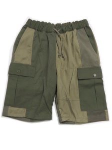 画像1: 【SALE】MR.REMAKE MAN REMAKE MILITARY CARGO SHORT KHAKI ASSORT (1)