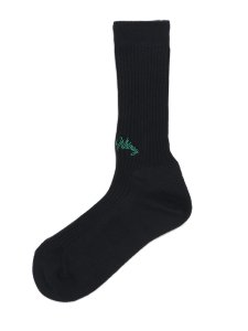 画像1: WHIMSY SOCKS EMJAY SOCKS BLACK (1)