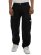 画像7: 【送料無料】PRO CLUB HW RELAXED FIT DENIM CARGO PANT BLACK (7)